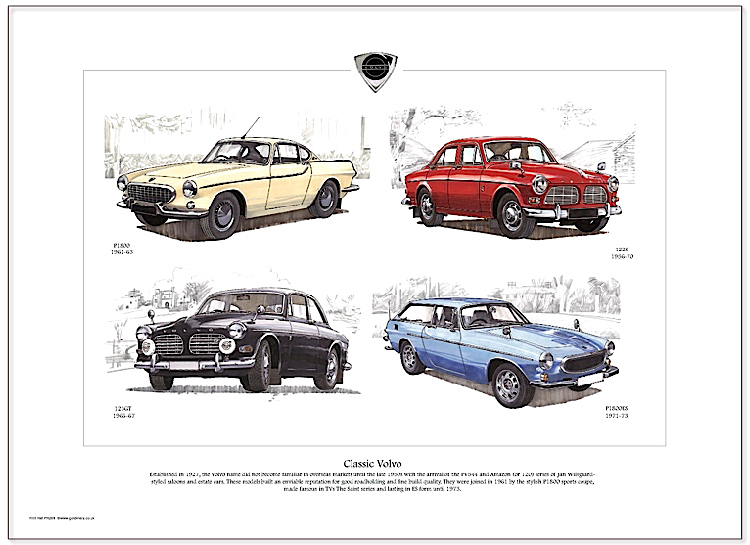 Golden Era Print - Volvo - Classic Volvo