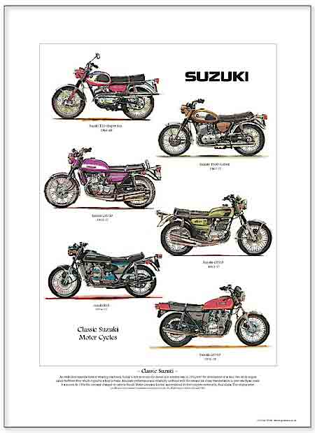 Golden Era Print - Suzuki - Classic Suzuki