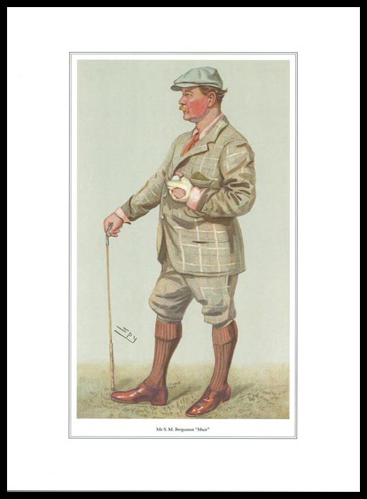 Pack Of 20 Prints - Vanity Fair Reprints - From Our Set Of 8 Great Golfers - Mr. S. M. Ferguson