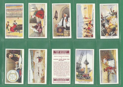 Card Collectors Society - Set Of 50 Ogden's ' The Story Of Sand ' Cards