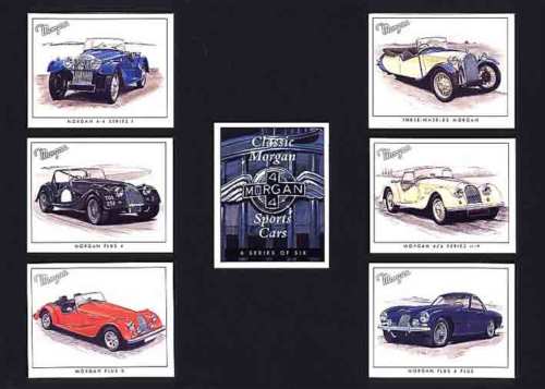 Golden Era - Set Of 7 Classic Morgan Cards - 1997