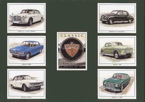 Golden Era - Set Of 7 Classic Rover Cards - 1995