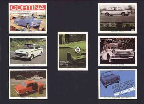 Golden Era - Set Of 7 Cortina Mk I Cards - 2007