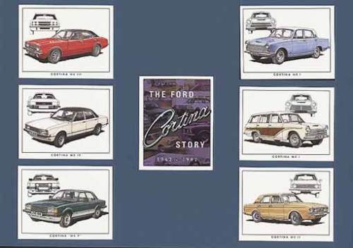 Golden Era - Set Of 7 Cortina Story Cards - 2002