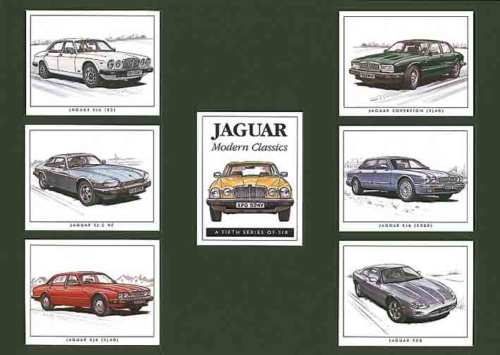 Golden Era - Set Of 7 Jaguar Classics 5th Cards - 2003