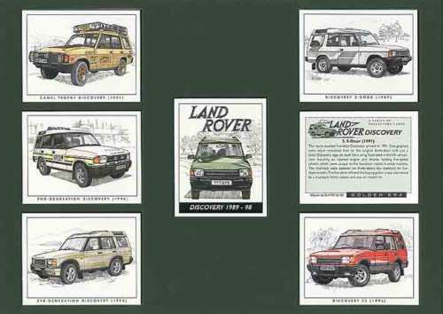 Golden Era - Set Of 7 Land Rover Discovery - 2001