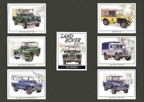 Golden Era - Set Of 7 Land Rover Legends Ser I - 2000