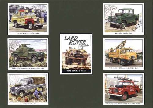 Golden Era - Set Of 7 Land Rover Legends Ser Ii - 2000