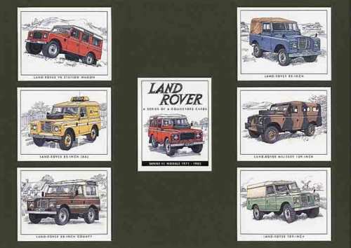 Golden Era - Set Of 7 Land Rover Series Iii - 1996