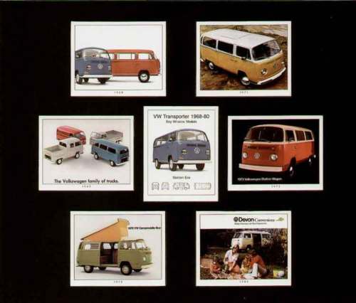 Golden Era - Set Of 7 Vw Transporter ( 1968-80 ) - 2007