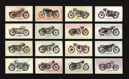 Golden Era - Set Of L 25 British Motor Cycles Of 1950s