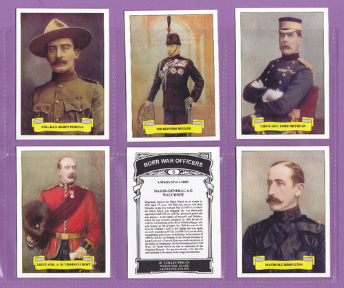 Jf Sporting Collectibles - Set Of Xl 24 Boer War Officers - 2011