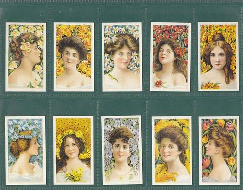 Nostalgia Classics - Set Of 25 - B A T. ' Beauties, Blossom Girls ' Cards