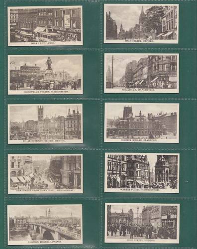 Nostalgia Classics - Set Of 25 - Kuit ' Principal British Streets ' Cards