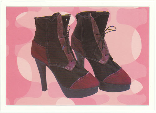 Robert Opie Advertising Postcard - Ankle Boots