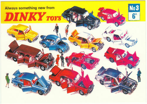 Robert Opie Advertising Postcard - Dinky Toys