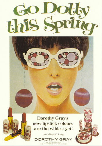 Robert Opie Advertising Postcard - Dorothy Gray's Lipstick