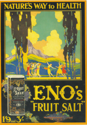 Robert Opie Advertising Postcard - Eno's Fruit Salt