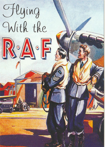 Robert Opie Advertising Postcard - Flying With The R.a.f.