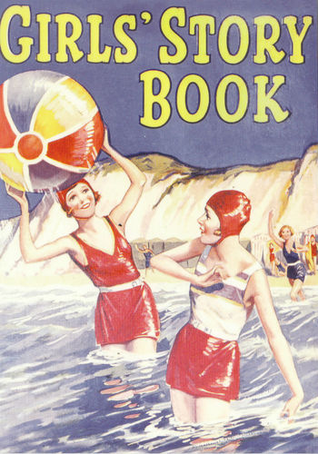 Robert Opie Advertising Postcard - Girls' Story Book