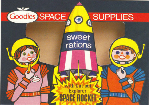 Robert Opie Advertising Postcard - Goodies Sweets