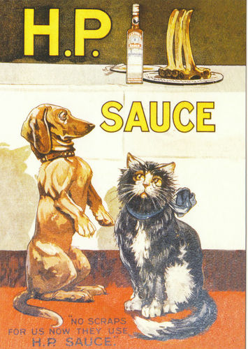 Robert Opie Advertising Postcard - H.p. Sauce