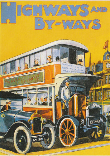 Robert Opie Advertising Postcard - Highways And By-ways