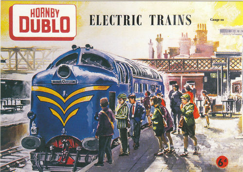 Robert Opie Advertising Postcard - Hornby Dublo Electric Trains