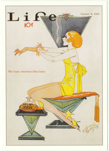 Robert Opie Advertising Postcard - Life Magazine