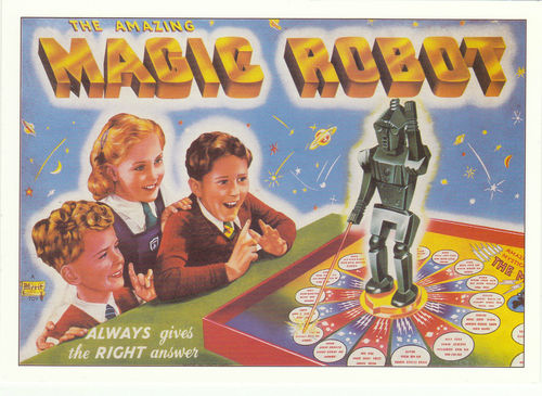 Robert Opie Advertising Postcard - Magic Robot