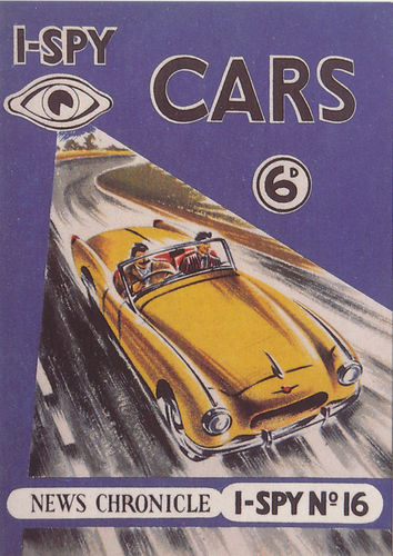 Robert Opie Advertising Postcard - News Chronicle - I Spy Cars