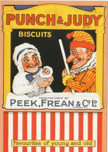 Robert Opie Advertising Postcard - Peek Frean & Co. Ltd. - Biscuits