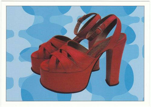 Robert Opie Advertising Postcard - Platform Shoes