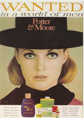 Robert Opie Advertising Postcard - Potter & Moore Toiletries