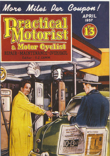 Robert Opie Advertising Postcard - Practical Motorist & Motor Cyclist