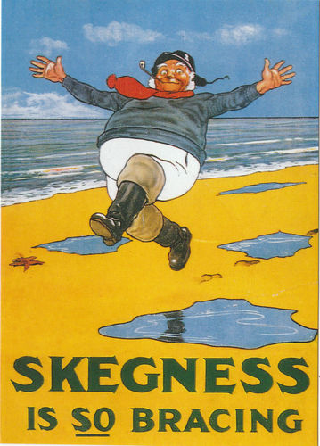 Robert Opie Advertising Postcard - Skegness