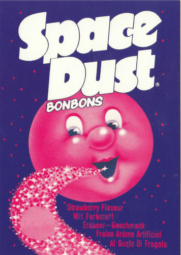 Robert Opie Advertising Postcard - Space Dust