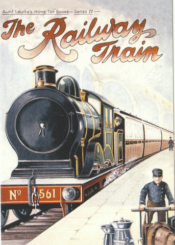 Robert Opie Advertising Postcard - The Railway Train