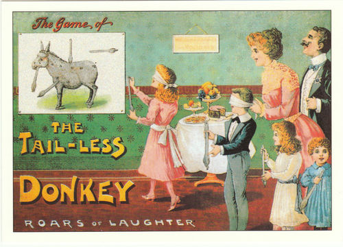Robert Opie Advertising Postcard - The Tail - Less Donkey