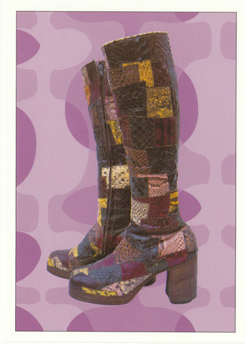 Robert Opie Advertising Postcard - Trendy Platform Shoes