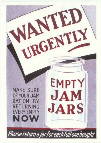 Robert Opie Advertising Postcard - Wanted Urgently Empty Jam Jars
