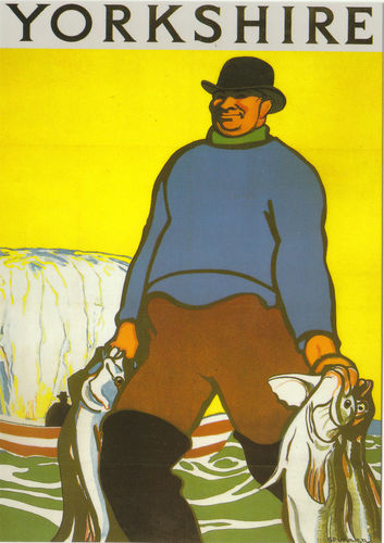 Robert Opie Advertising Postcard - Yorkshire