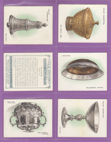 Set Of L 25 - W. D. & H. O. Wills Ltd. - Old Silver - 1924