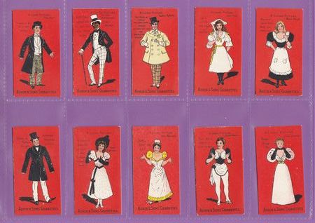Set Of 12 - Adkin & Sons - A Living Picture (adkin & Sons Back) - 1897