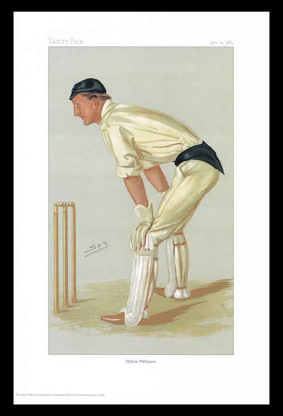Pack of 20 Prints - Vanity Fair Reprints - From our set of 6 Fantastic Cricketers - Hylton Philipson
